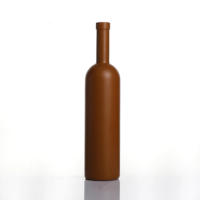 Bouteille en verre de liqueur de 750 ml